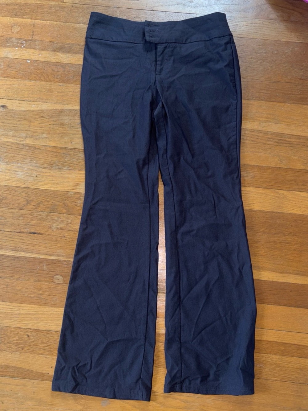 SHEIN Dark Grey Bootcut Business Pants